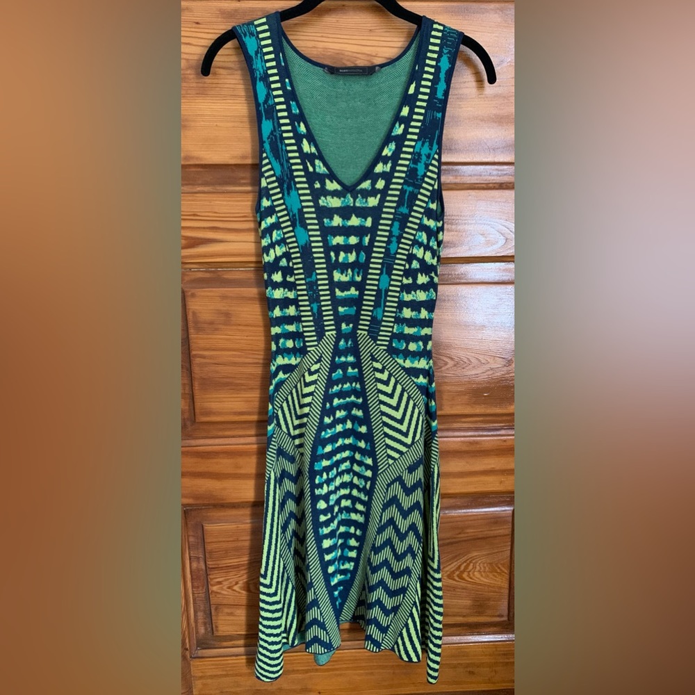 BCBG MAXAZRIA silk dress sz small